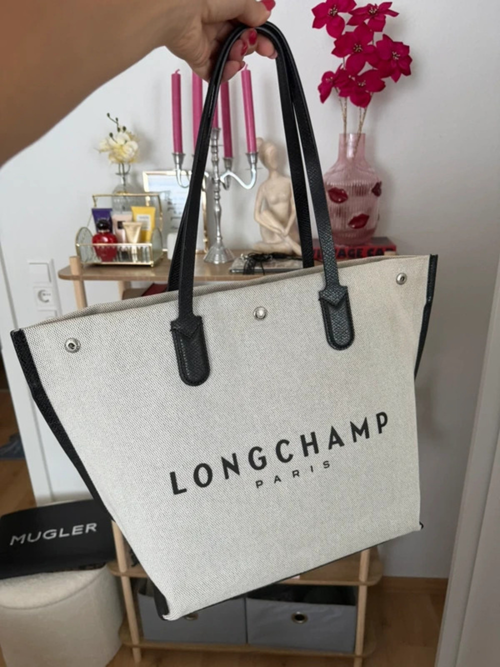 LONGCHAMP Roseau Top Handle Satchel